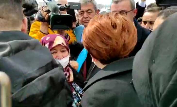 Akşener'e, davullu-zurnalı karşılama…