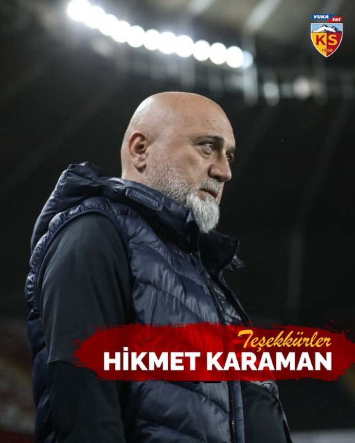 Kayserispor'da flaş Hikmet Karaman kararı! Açıklama geldi...