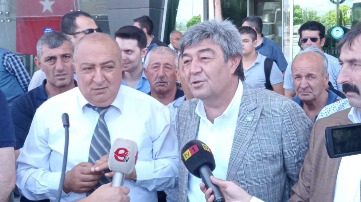 Kayseri'de otobüsçü esnafı zamlara tepki gösterdi, kontak kapattı